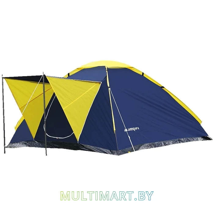 Кемпинговая палатка Acamper Monodome 4 (синий)